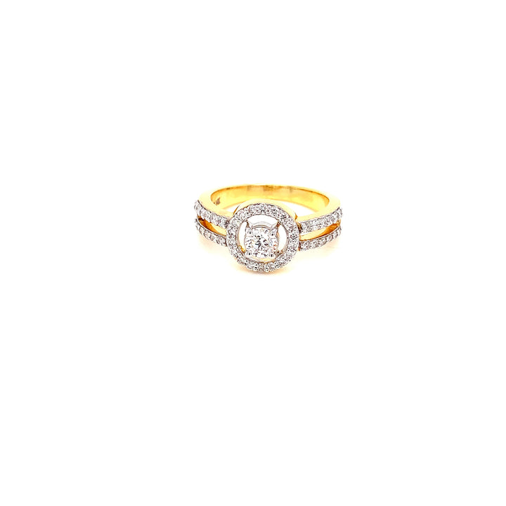14K YG Engagement Diamond Ring- 1pc