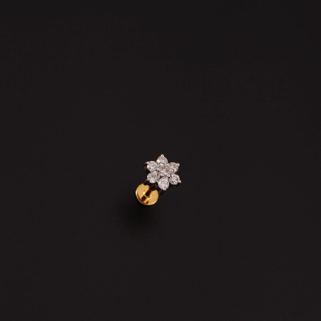 Flaunt your Elegant Diamond nosepin that are made to steal attention.