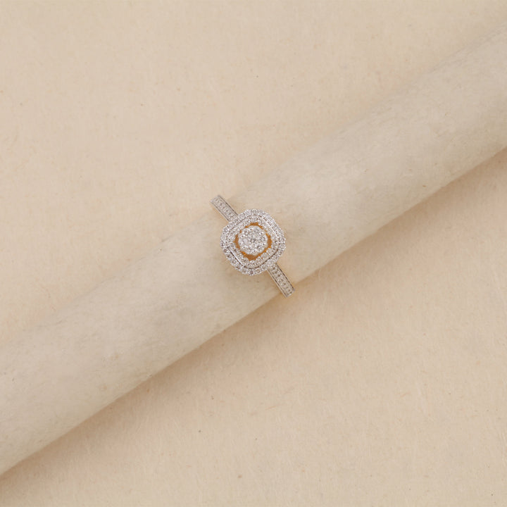 14K YG Engagement Diamond Ring- 1pc
