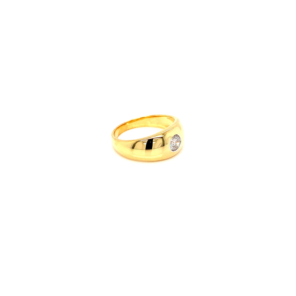 Diamond rings will complement outfits across all styles.
