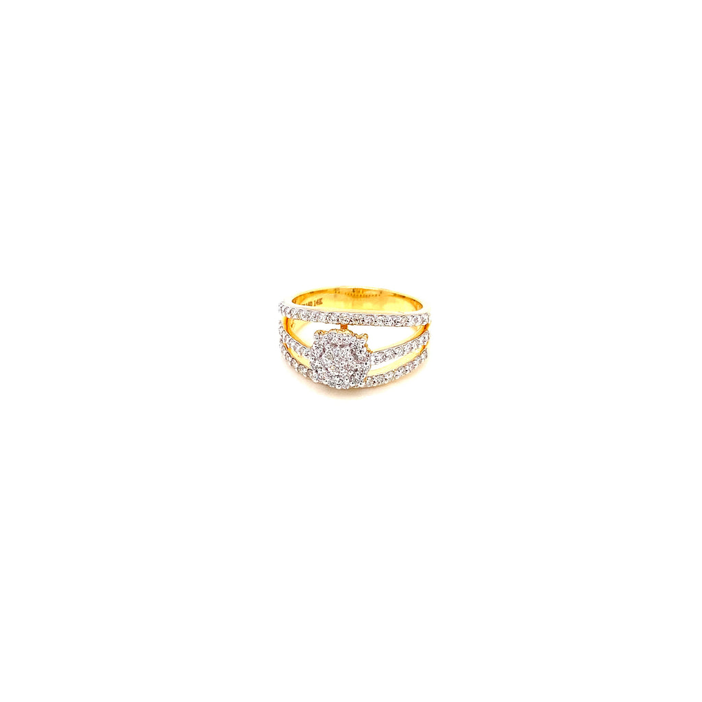 Diamond rings will complement outfits across all styles.