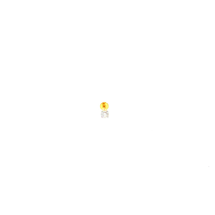 14K YG Solitaire Diamond Nosepin-1pc