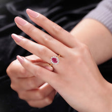 Load image into Gallery viewer, Diamond rings will complement outfits across all styles.
