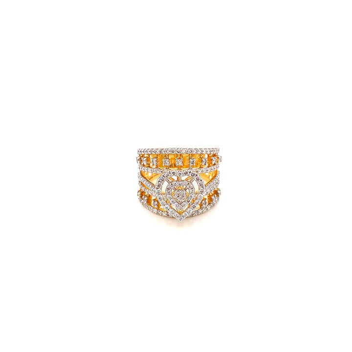 14K YG Engagement Diamond Ring- 1pc