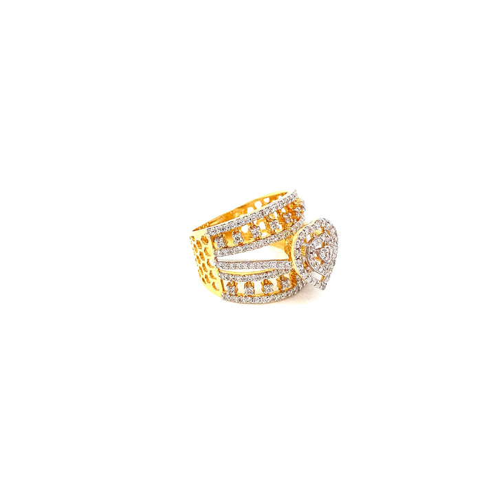 14K YG Engagement Diamond Ring- 1pc