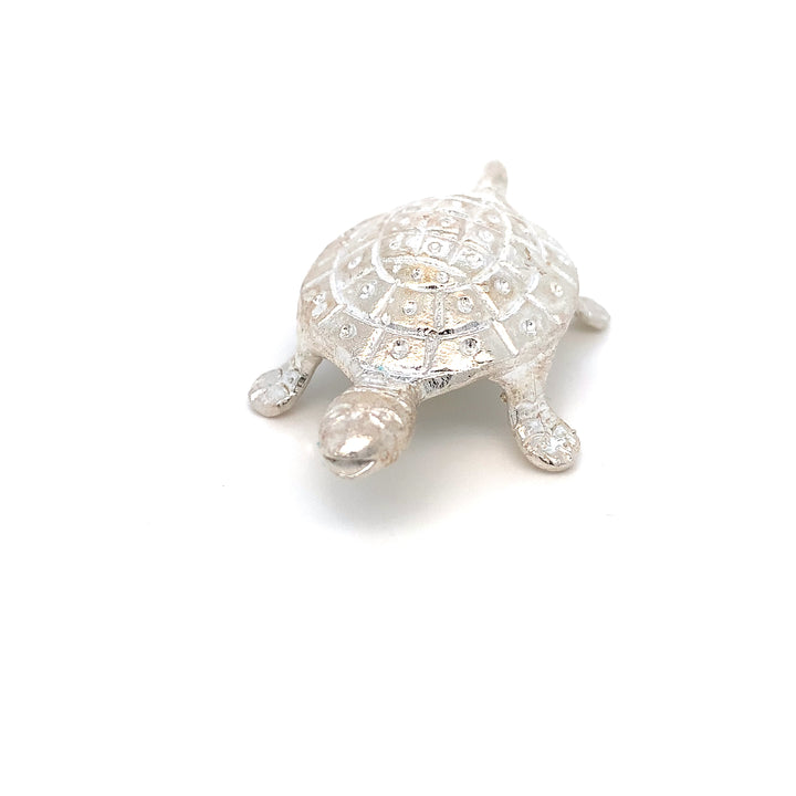 Carved Sterling Silver Tortoise-1pc