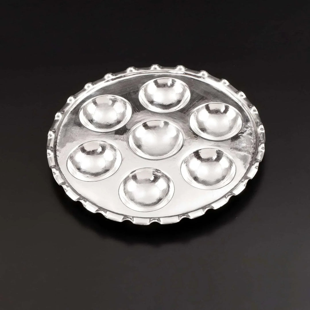 Saathkhanda Silver Plate 21-23Tola-1pc RB Diamond Jewellers