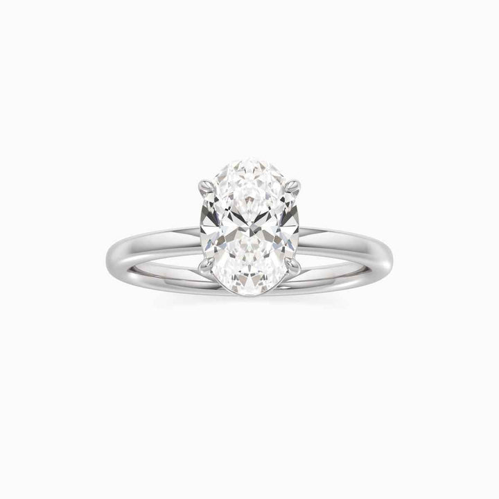Valeria Natural Diamond Oval Ring