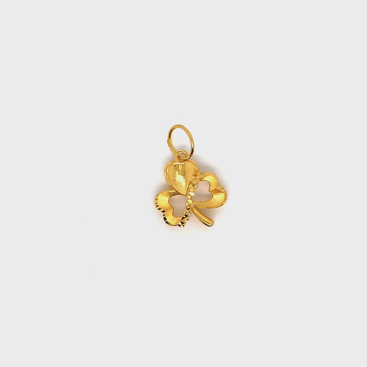 22K YG Fancy Pendant-1pc