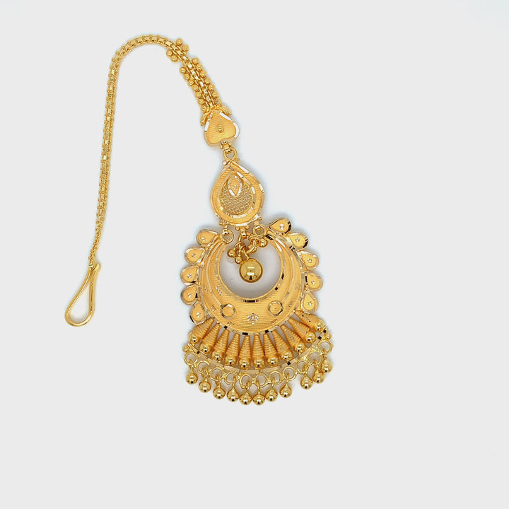 22K YG Women Mangtika-1pc