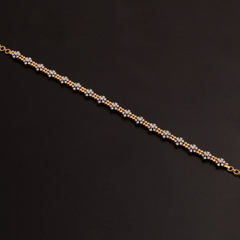 14K YG Chokar Diamond Necklace-1pc