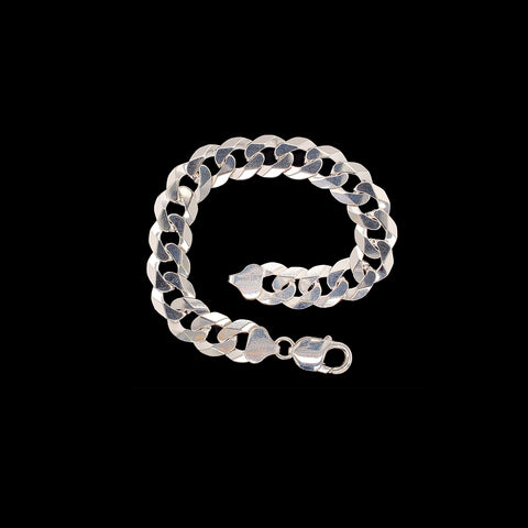 Sterling Silver Men's Bracelet Availability: Immediate