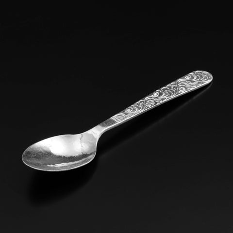 Carved Silver Spoon 0-2Tola-1pc