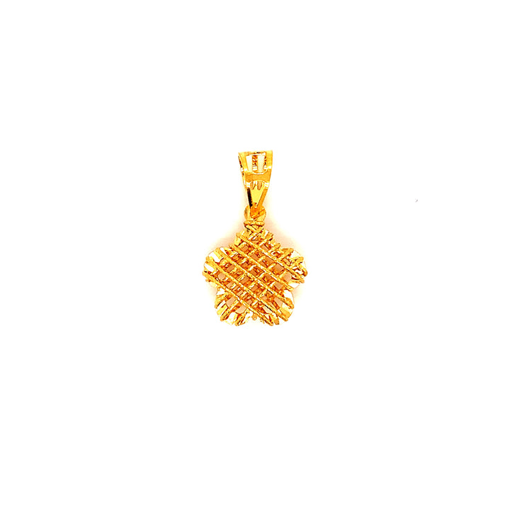22K YG Women Fancy Pendant-1pc
