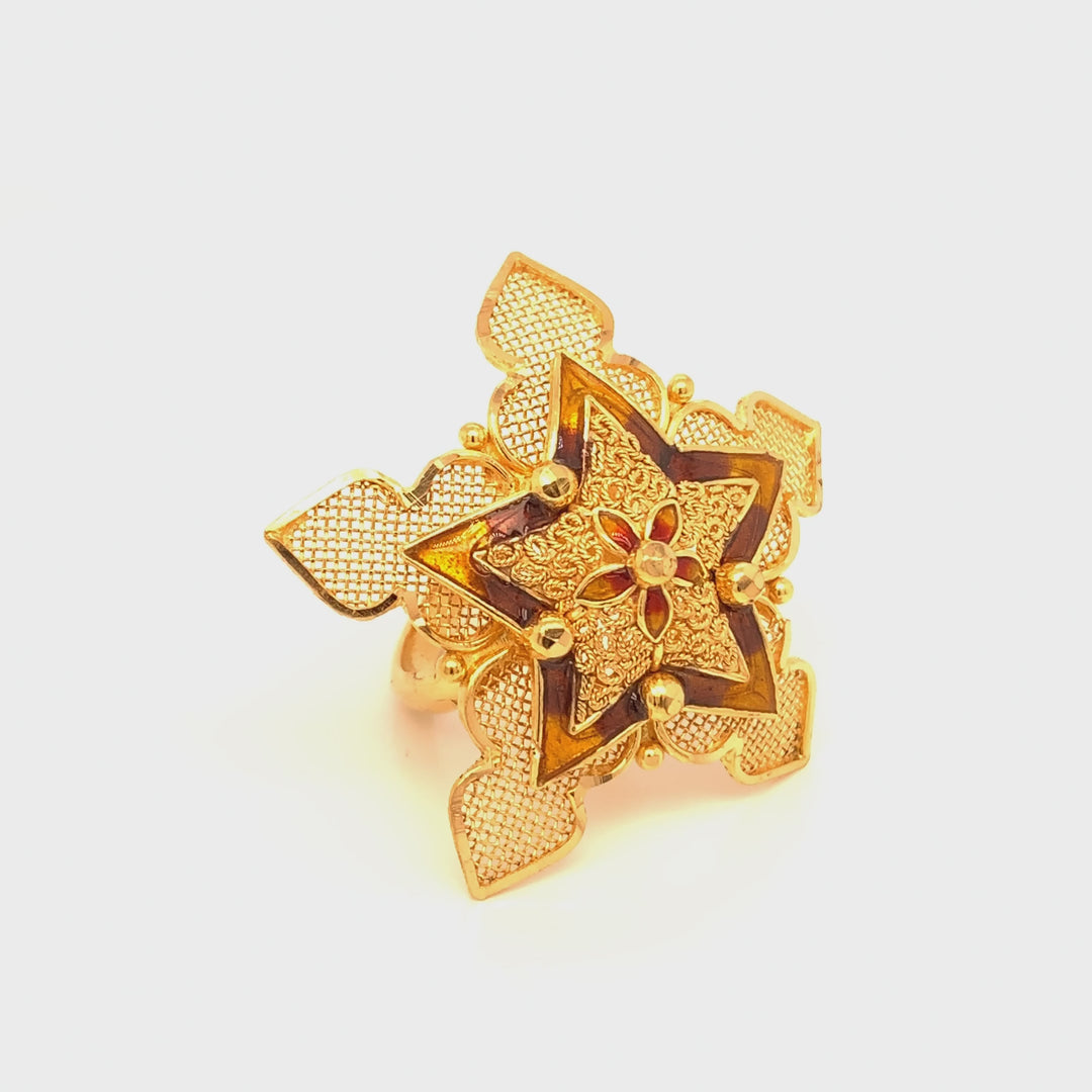 22K Gold Ladies Ring Availability:Immediate