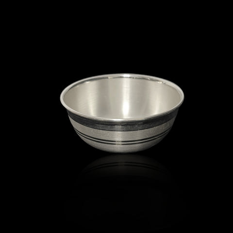 Matte Medium Silver Bowl-1pc