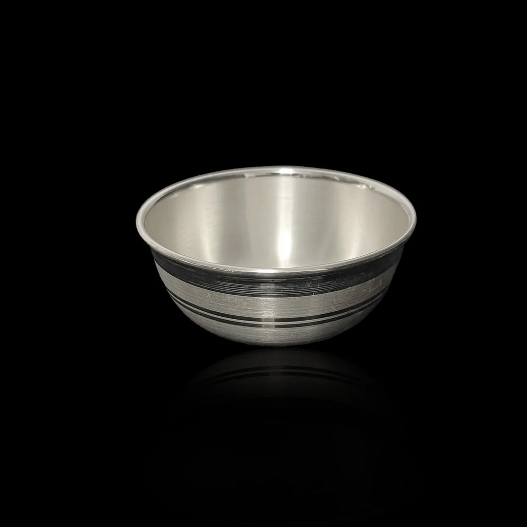Matte Finish Medium Silver Bowl-1pc RB Diamond Jewellers