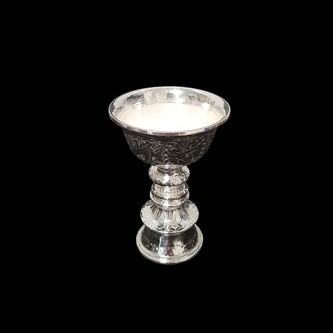Carved Buddha Silver Diyo Height 11-13cm-1pc RB Diamond Jewellers