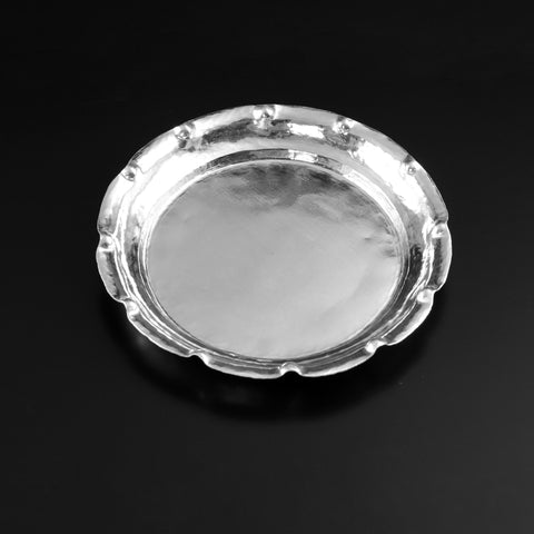 Plain Silver Plate 12-14Tola-1pc