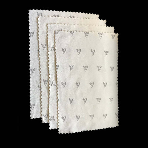 WKM Silver Polishing Cloth 4 Sheets-1pc RB Diamond Jewellers